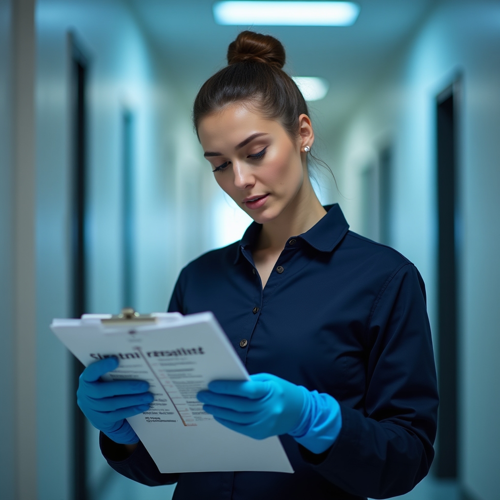 Echipă Mavorqerix aplicând protocolul de curățenie